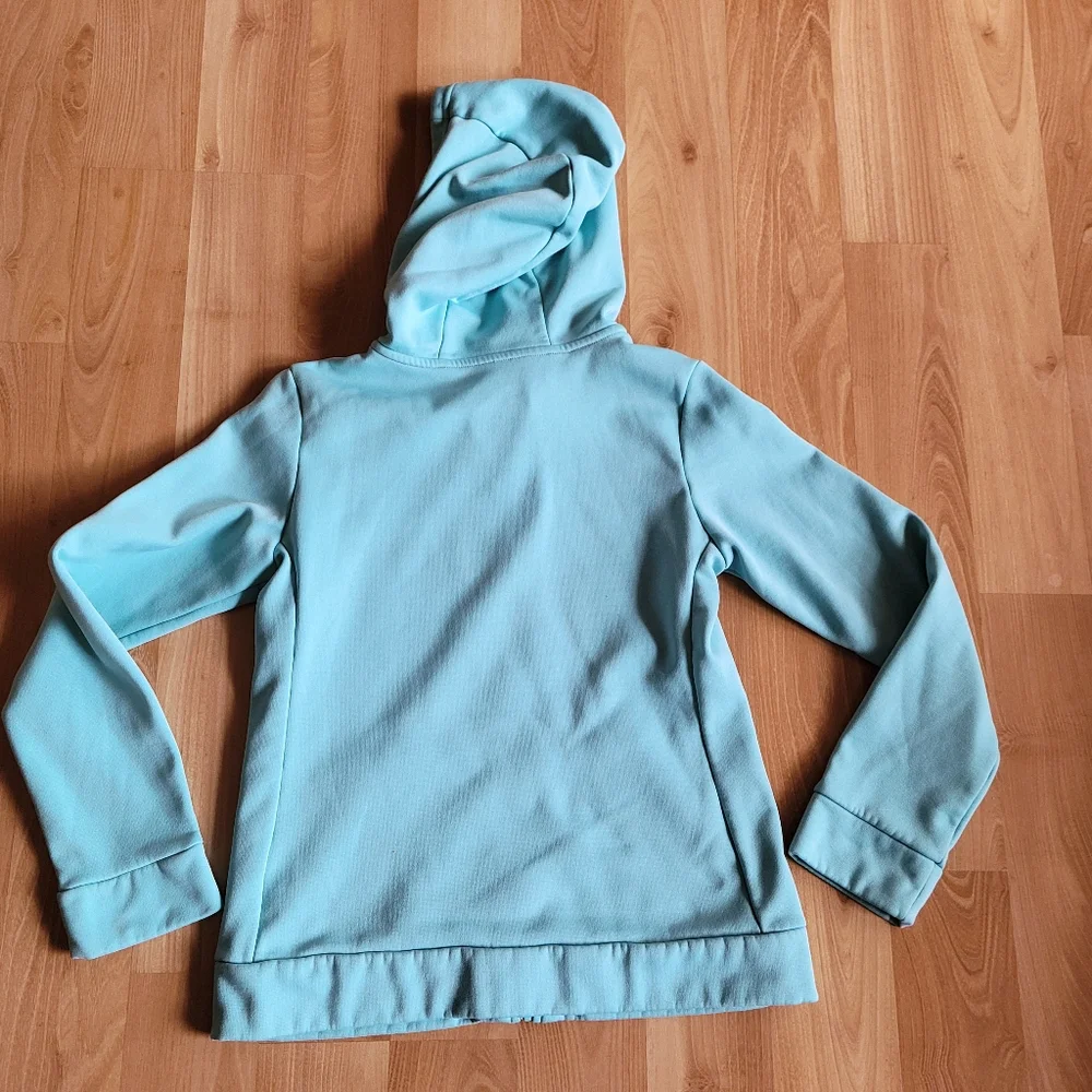 Nike full zip‎ Dri Fit mint Hoodie with Pockets size youth Large